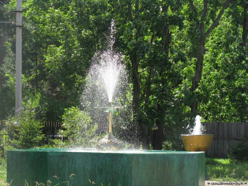фонтан, пгт.Кировский